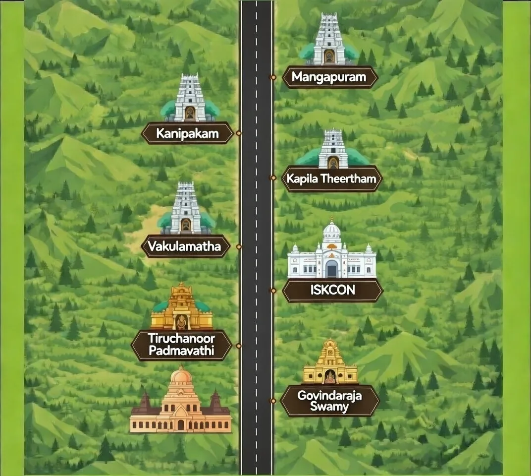 Tirupati temples - 1 day local temple tour package